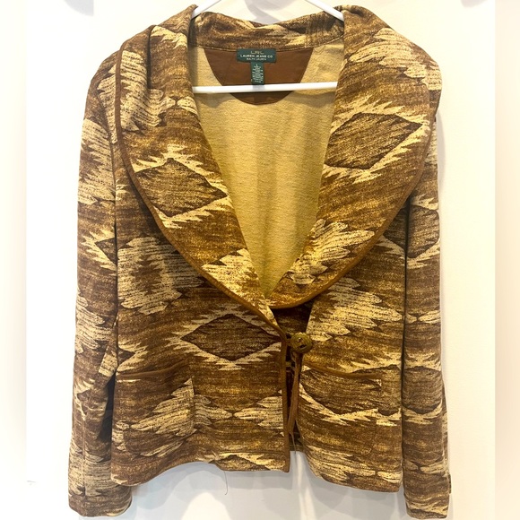 Vintage Lauren Ralph Lauren Southwestern Cardigan - Picture 1 of 4